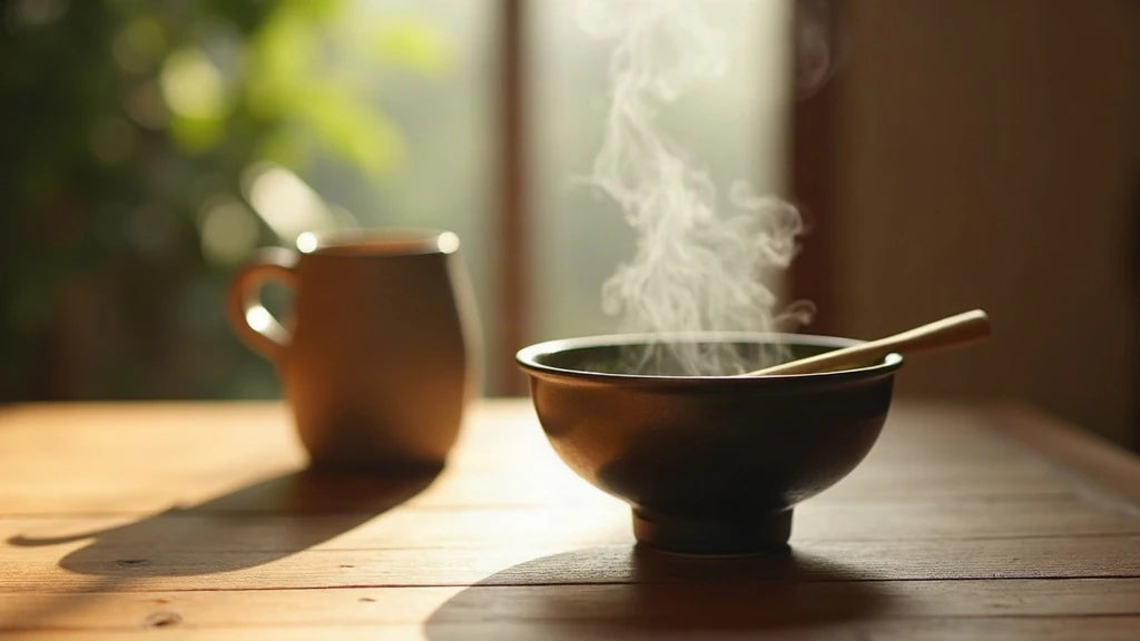 Le chawan pour préparer, le yunomi pour boire : deux moments du thé japonais