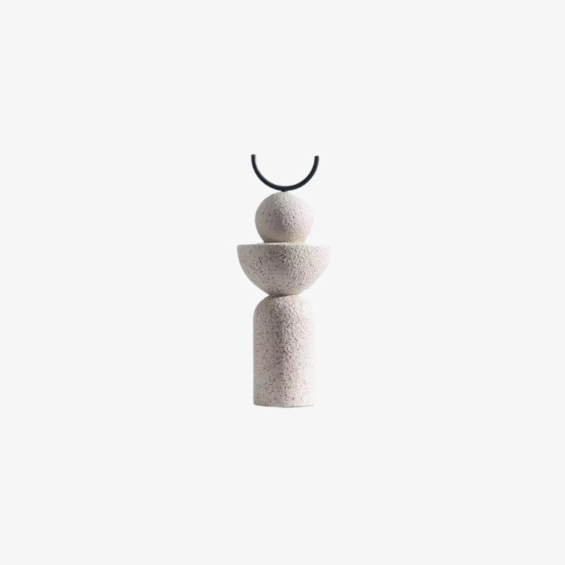 iron decorations with a spherical design on a white background