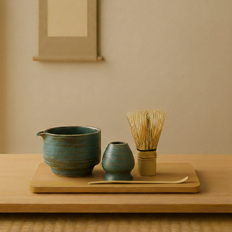 painted ceramic bowl designs on a wooden table