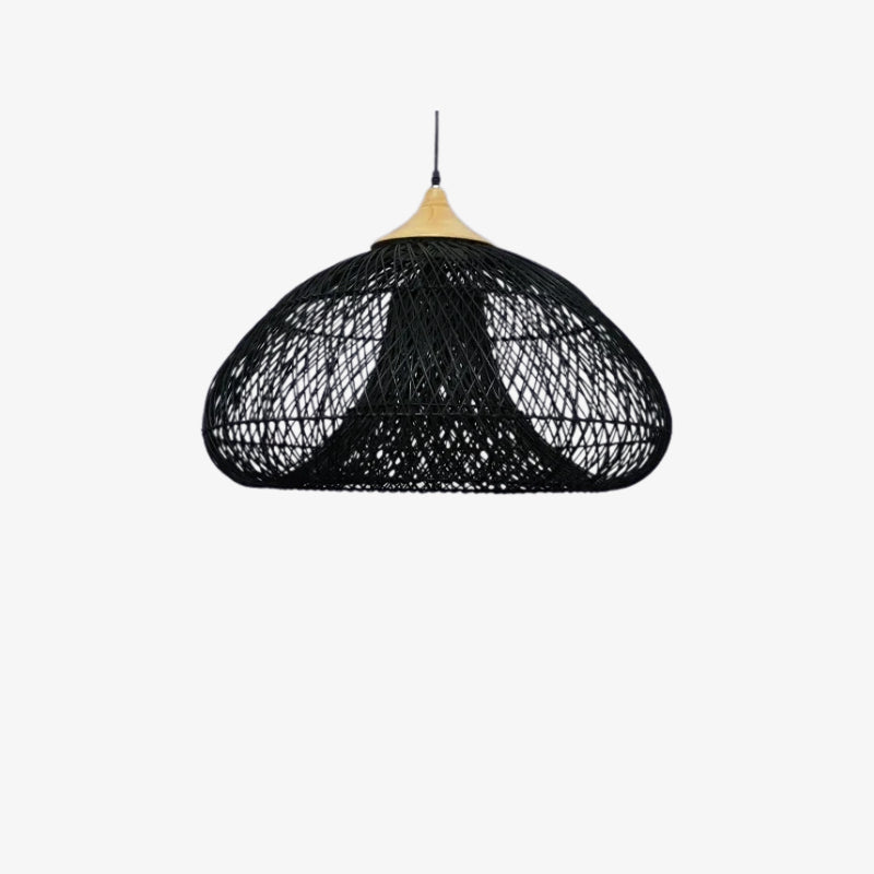 Wicker light house on a white background
