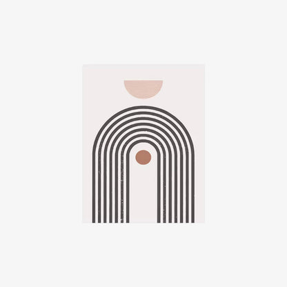 Geometric design abstract home decor​ on a white background
