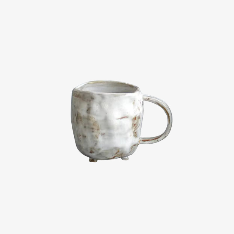 coffee cups ceramic​ on a white background