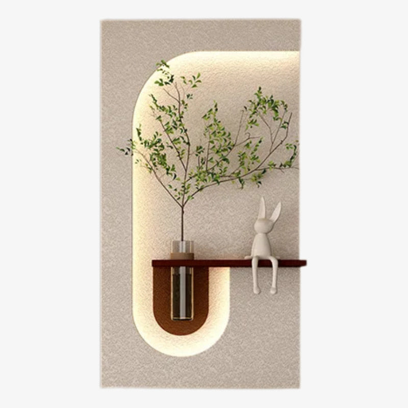 modern art home decor​ on a whit background.