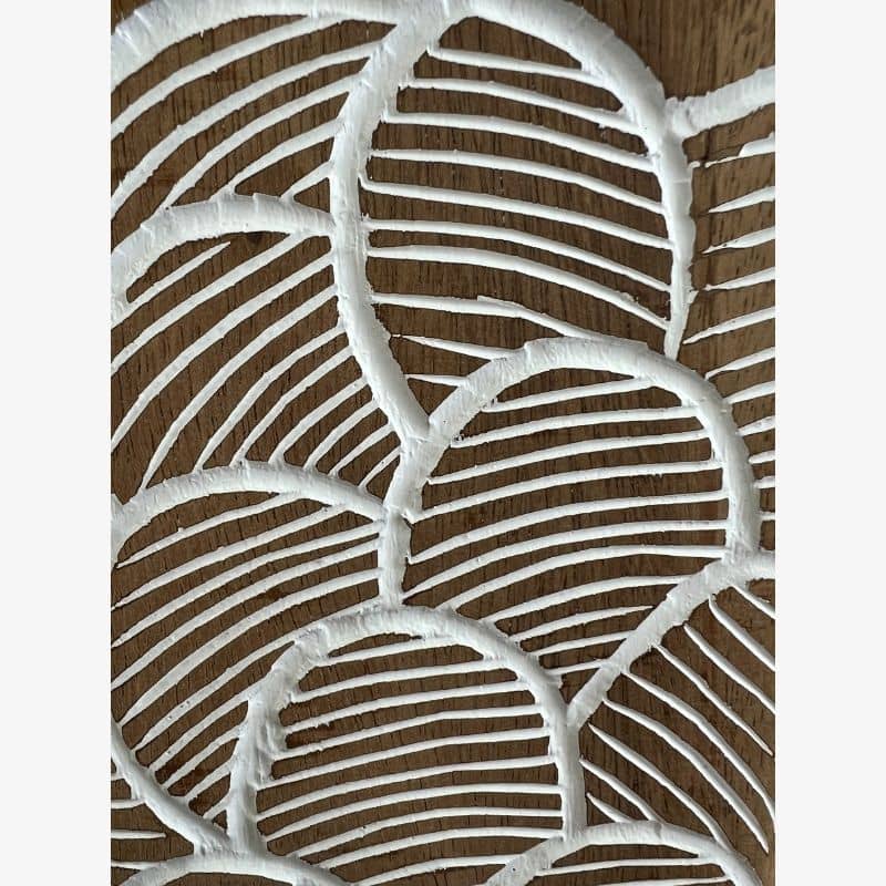 original art and home decor​ on a wooden background