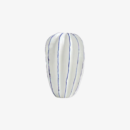 tall ceramic vase​ on a white background