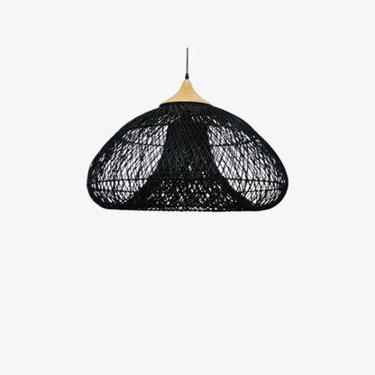 Wicker light house on a white background